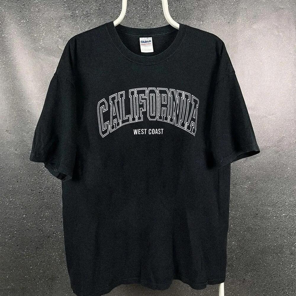 Black California West Coast Tee
